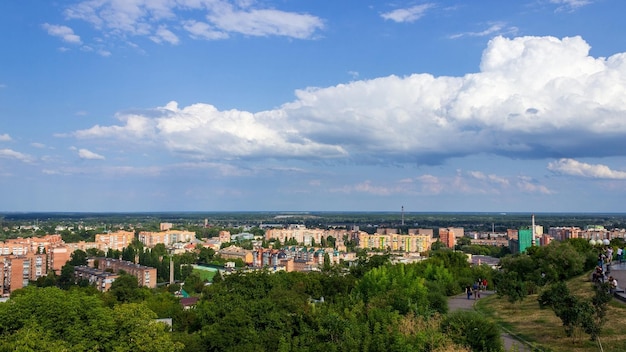 Blick auf die Stadt Poltawa, Ukraine.