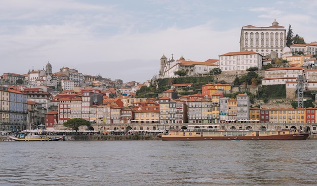 Blick auf die Stadt Porto. Altes Gebäude der Stadt Porto, Portugal