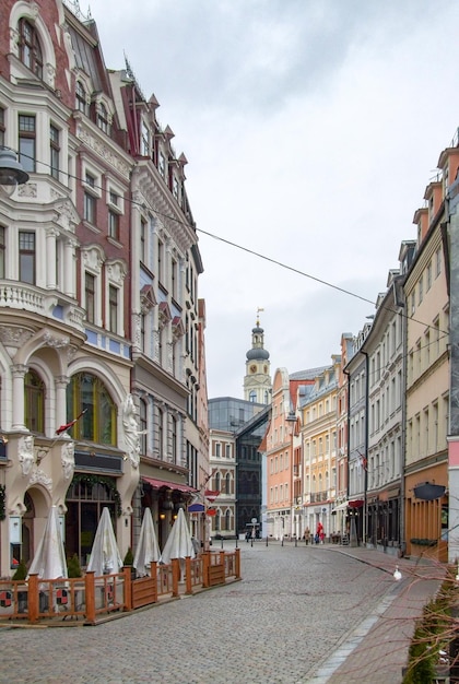 Blick auf die Stadt Riga