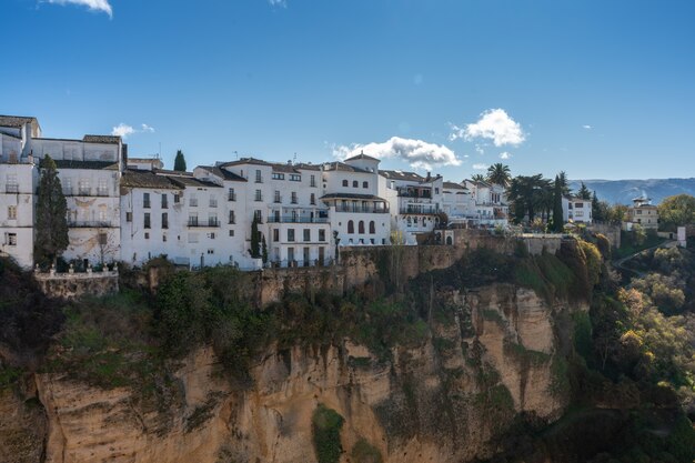 Blick auf die Stadt Ronda in Spanien