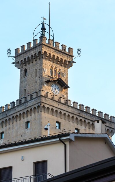 Blick auf die Stadt San Marino