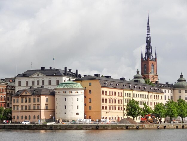 Blick auf die Stadt Stockholm