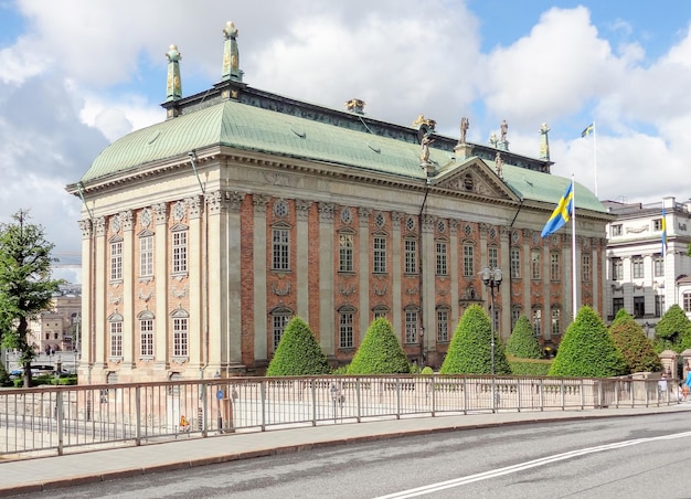 Blick auf die Stadt Stockholm