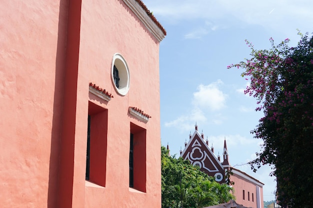 Blick auf die Straße in Cartagena Kolumbien