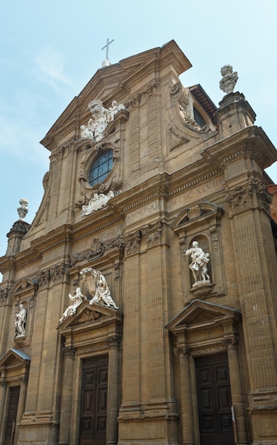 Blick auf die Straße von Florenz Toskana Italien