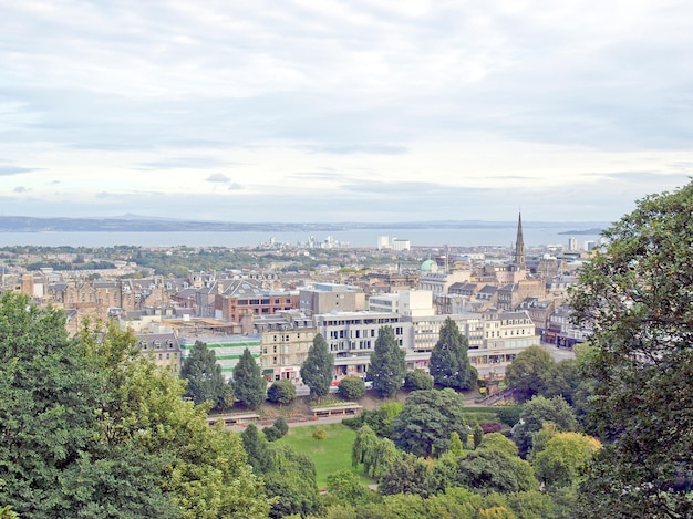 Blick auf Edinburgh