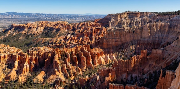 Blick auf eine amerikanische Landschaft Hintergrund Utah