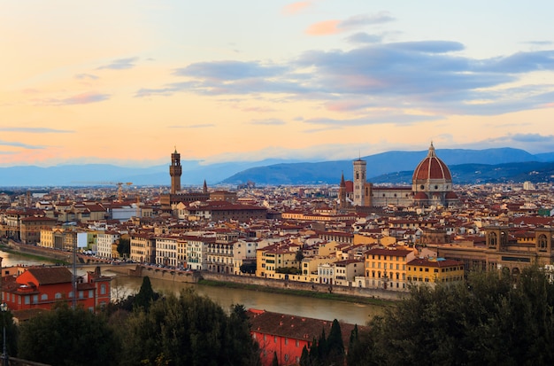 Blick auf Florenz