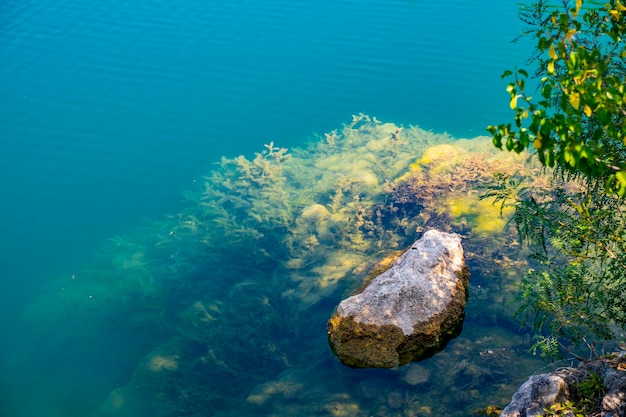 Blick auf Grliste See in der Nähe von Zajacar in Ostserbien