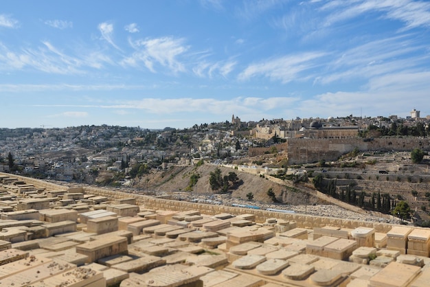 Blick auf Jerusalem vom Ölberg