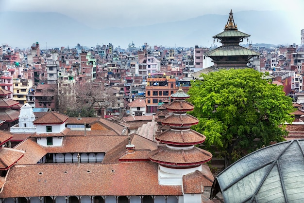 Blick auf Kathmandu