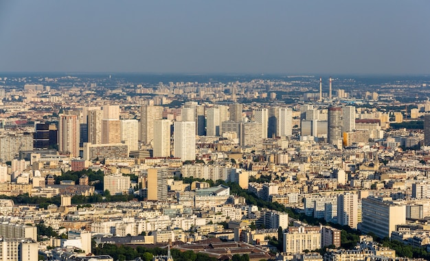 Blick auf Paris vom Montparnasse-Hauptturm