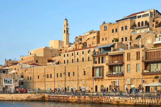 Blick vom Pier auf den alten Jaffa