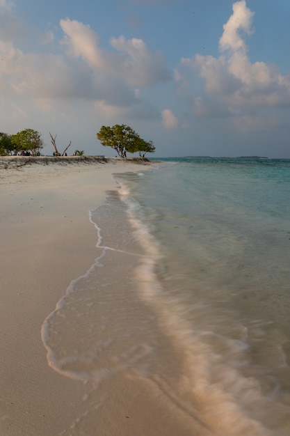 Blick von der Insel Maafushi