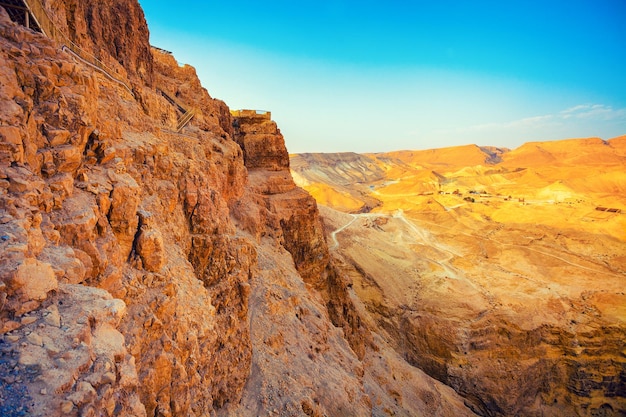 Blick von Masada, Israel