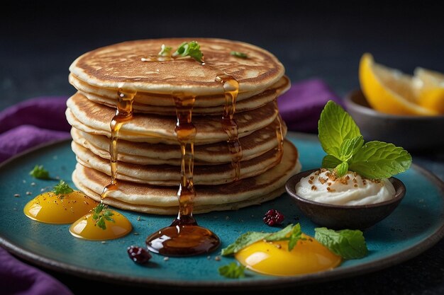 Blini con sabores tentadores