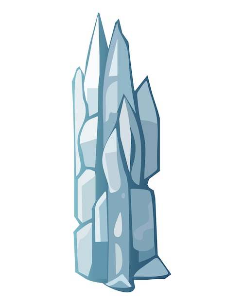 Bloque de hielo de un colorido conjunto. Esta encantadora obra de arte de icecles es una combinación perfecta de diseño.