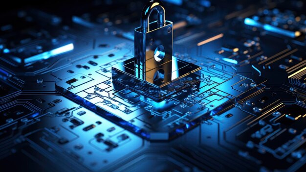 Bloqueio de antivírus de internet seguro de segurança cibernética