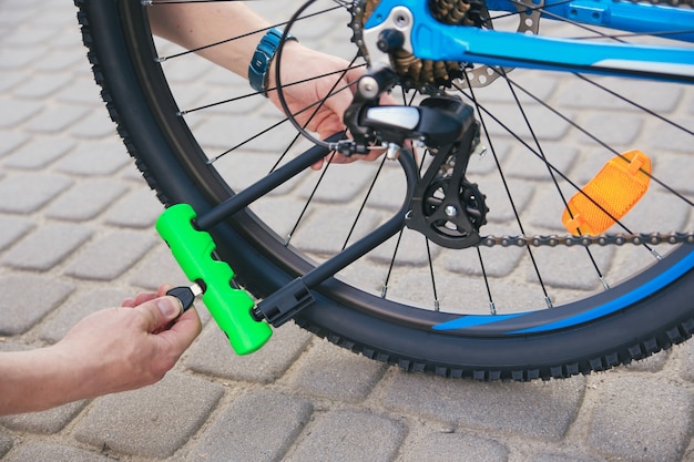 Bloqueio de bicicleta