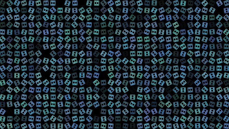 Foto bloqueo giratorio de color intermitente en negro bg fondo festivo abstracto para publicidad texto de felicitaciones animación de formas dinámicas planas creativas coloridas business bg 3d render