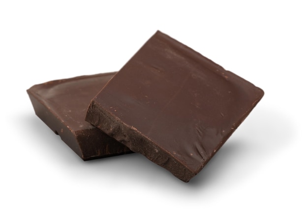 Bloques de chocolate amargo
