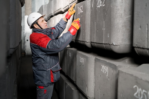 Bloques de marcado de trabajadores