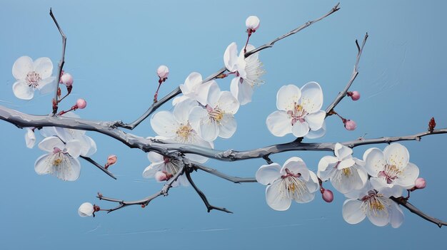 Foto blossom ballet die eleganz des frühlings