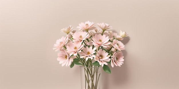Blossom's Radiance Flower sobre un fondo blanco