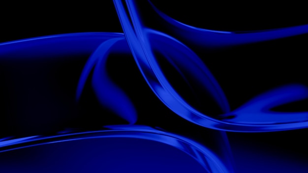 Blue Bolt oscuro Efectos brillantes brillantes Diseño de fondo abstracto