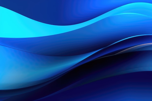 Blue-Curve-Technologie-Hintergrund