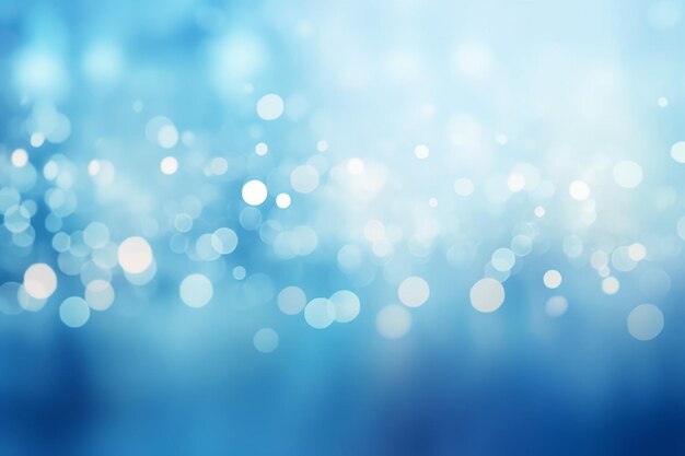 Foto blue gradient blurred bokeh abstract background