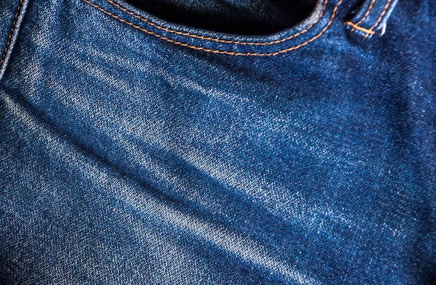 Blue-Jeans-Hintergrund Blue-Denim-Jeans-Textur Jeans-Hintergrund