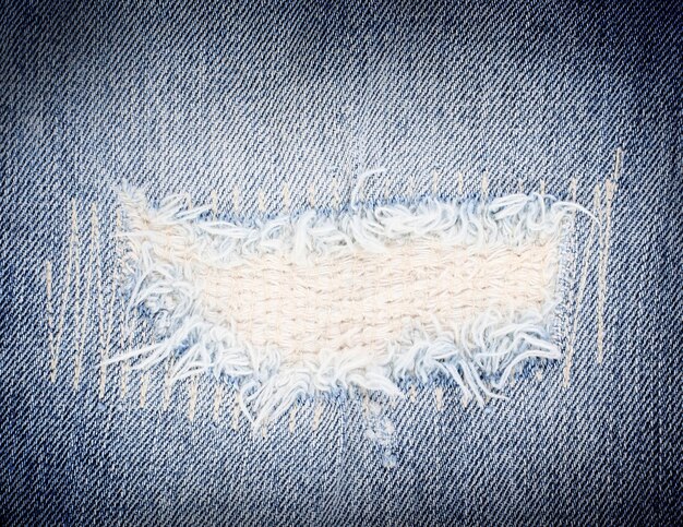 Blue Jeans Stoff Textur