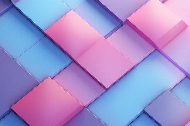 Blue rosa roxo fundo abstrato geométrico moderno com cor de gradiente de moda