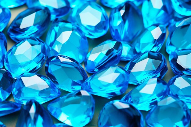 Blue Topaz Background para temas de pedras preciosas