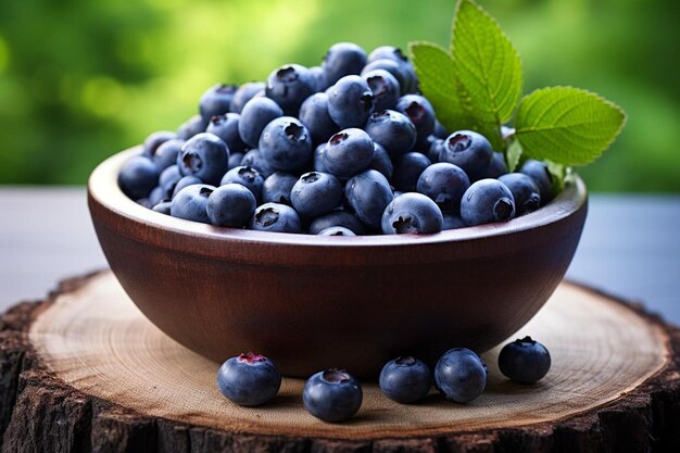 Blueberries gordinhos e deliciosos Um deleite de verão Melhor fotografia de imagens de blueberries