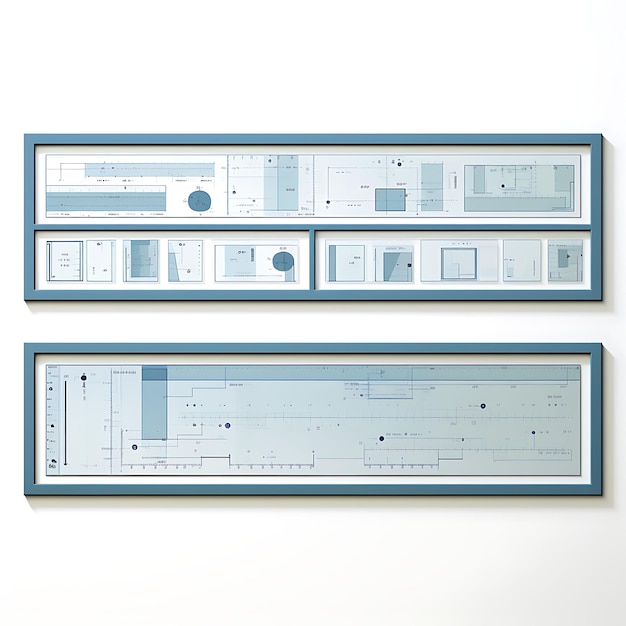 Foto blueprint colorido papel gráfico azul pálido estilo de red de color tec concepto creativo diseño de idea