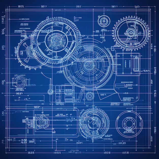 Blueprint-Hintergrund