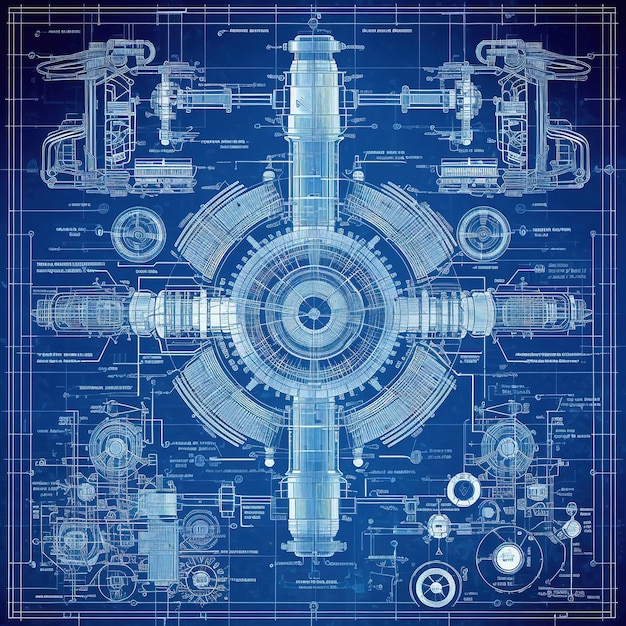 Blueprint-Hintergrund