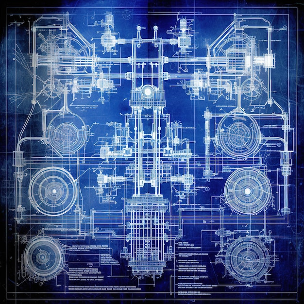 Blueprint-Hintergrund