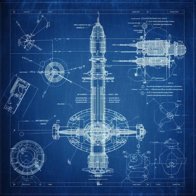 Blueprint-Hintergrund