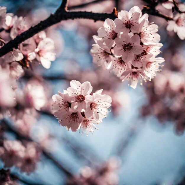 Foto blüte im frühling