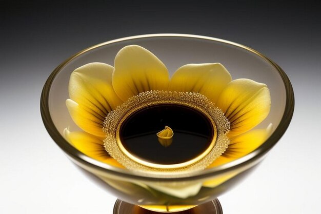 Blume im Glas