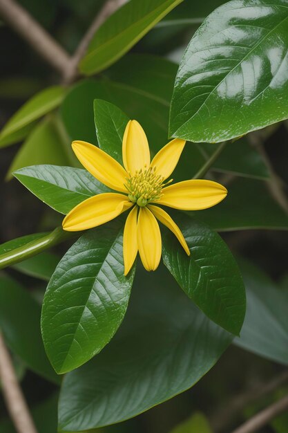 Blume klettert ylangylang klettert ilangilang manorangini harachampa kantali champa isoliert auf weißem Hintergrund