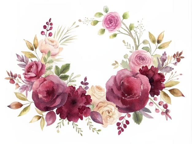 Blumen Aquarell-Hintergrund Muttertag Feier Muttertag Blumenrand Muttertag Vorlage