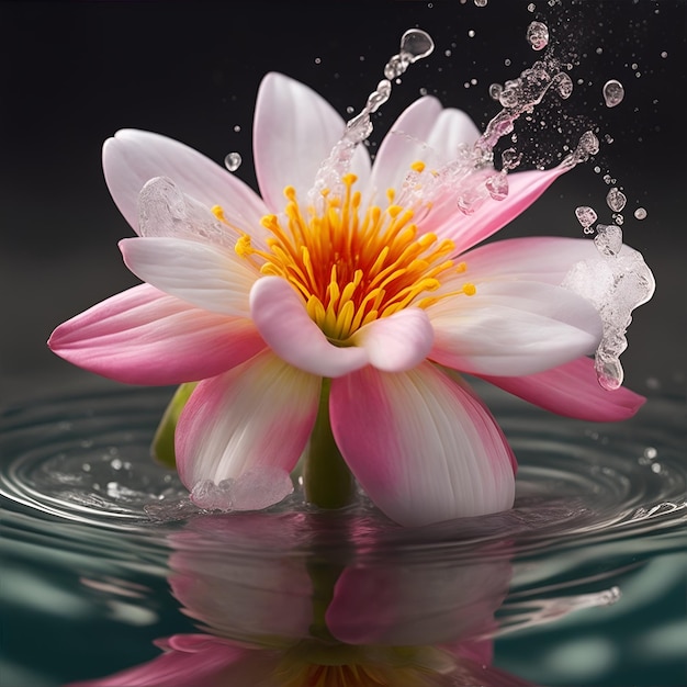 Blumen auf dem Wasser