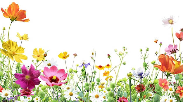 Blumen auf einem Blumenfeld