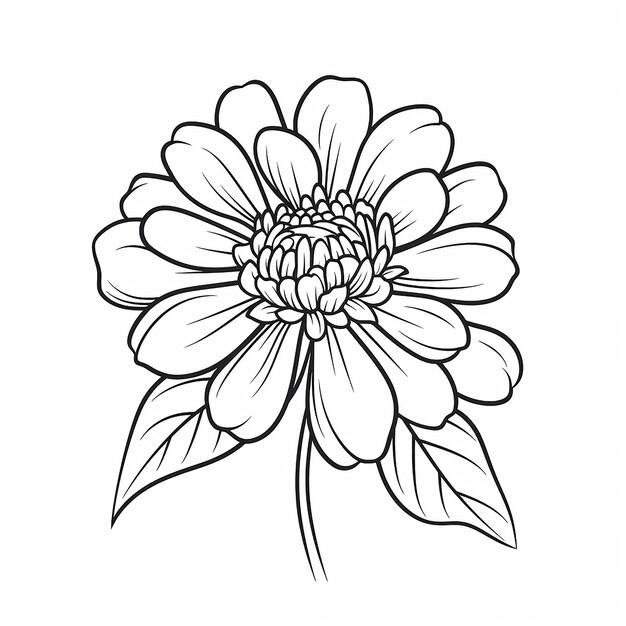 Blumen Bleistiftkunst Malseite
