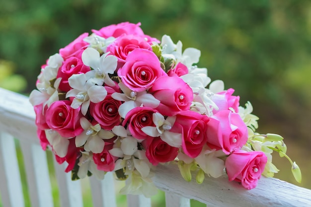 Blumen Brautstrauß Braut