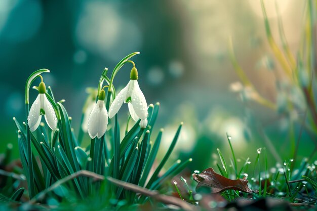 Blumen für den ersten Frühling